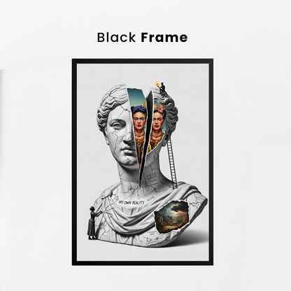 My Own Reality: Frida Tablo Boyutlarında ve Yüksek Kaliteli Poster