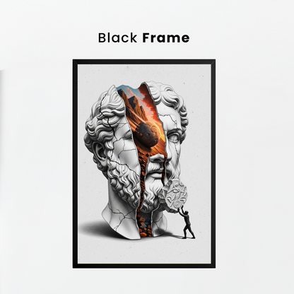 Sisyphus: Ebedi Mücadele Tablo Boyutlarında ve Yüksek Kaliteli Poster