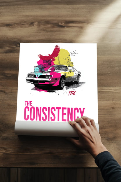 The Consistency - Trans Am - Tablo Boyutlarında ve Yüksek Kaliteli Poster