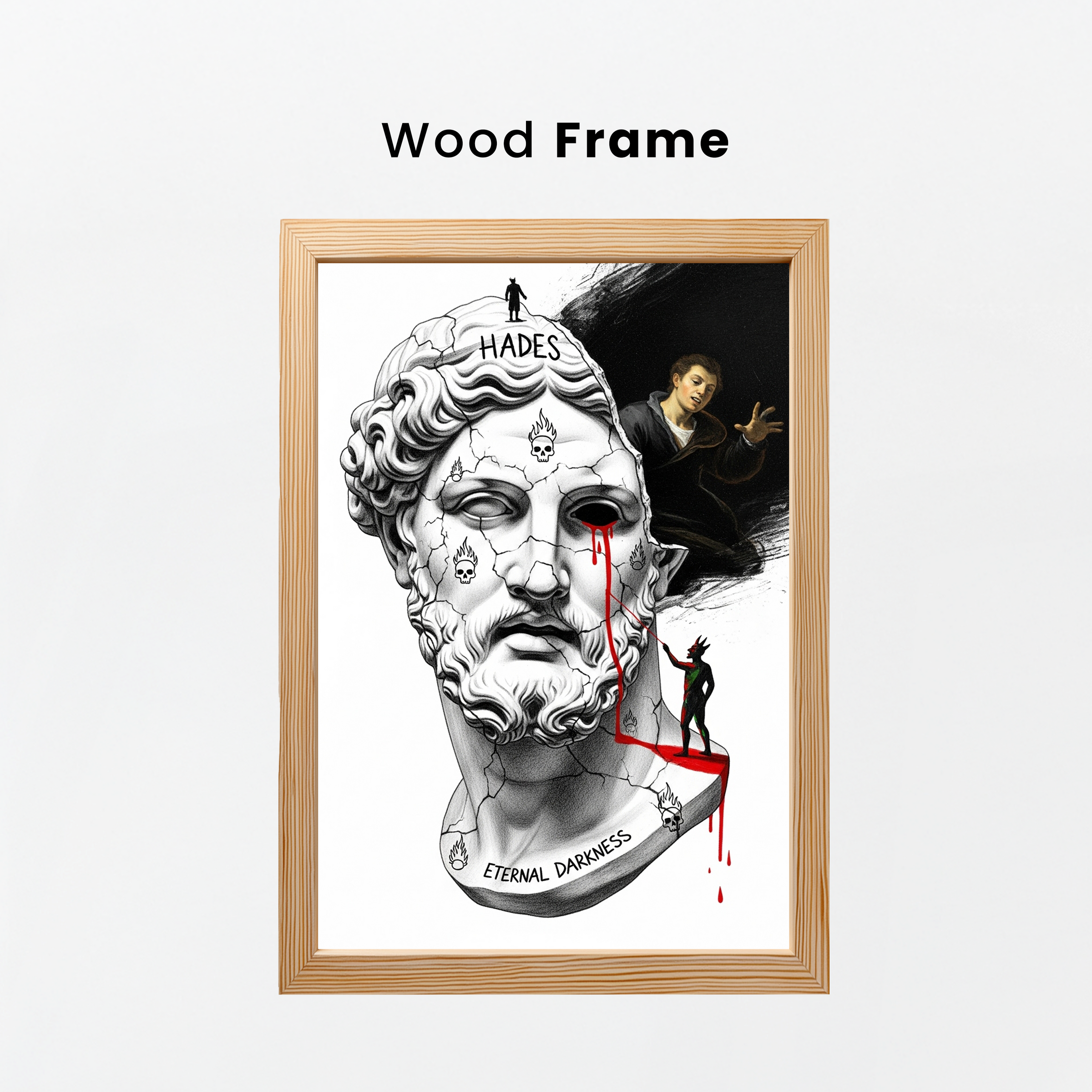 Eternal Darkness — Hades Mythology Wall Art Print