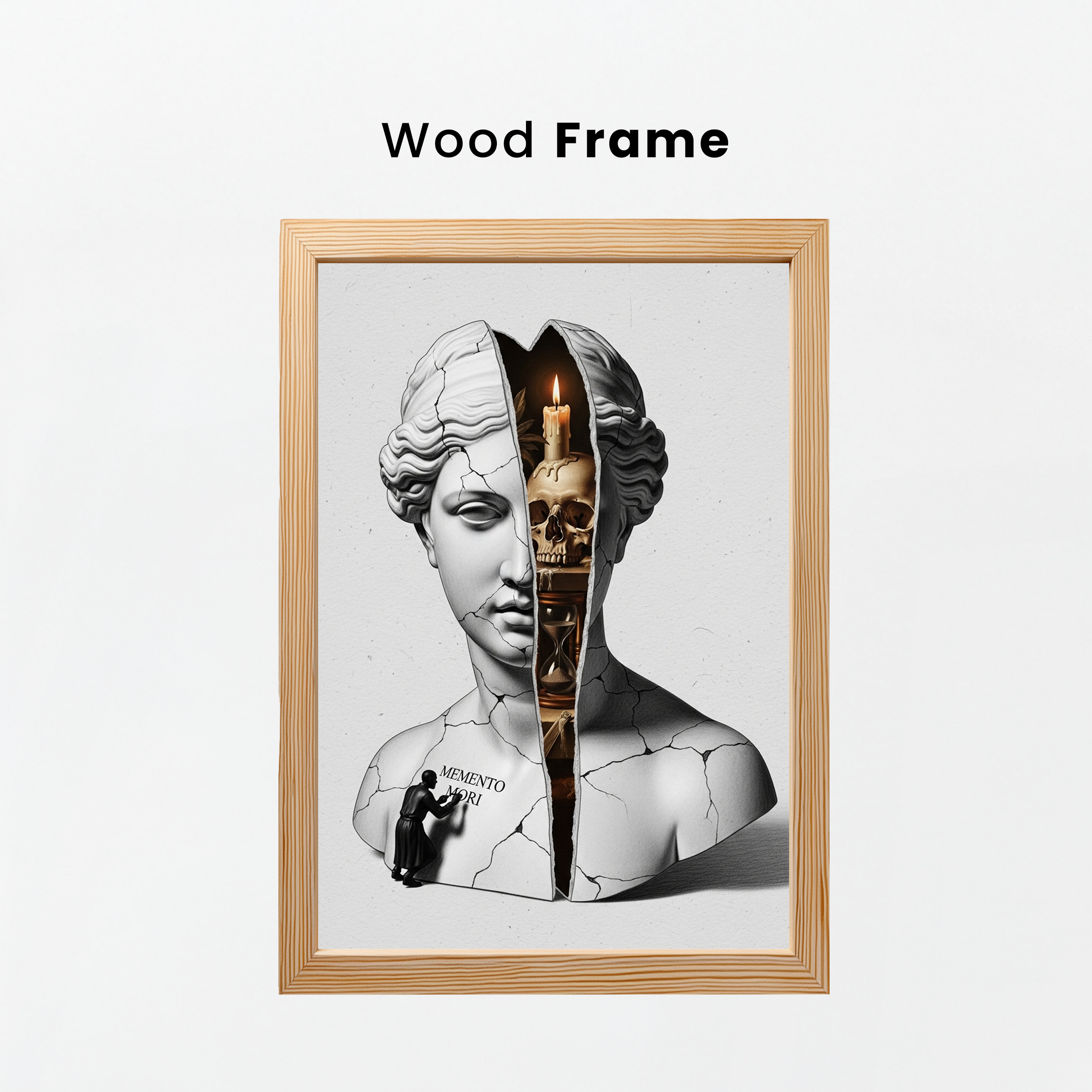 Memento Mori — Surreal Venus Vanitas Wall Art Print