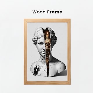 Memento Mori — Surreal Venus Vanitas Wall Art Print