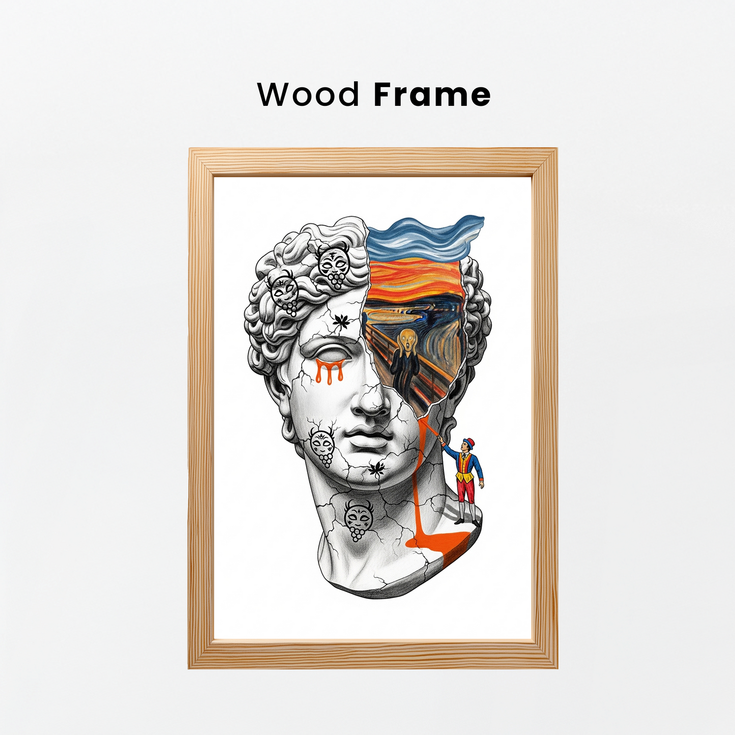 The Scream: David Tablo Boyutlarında ve Yüksek Kaliteli Poster