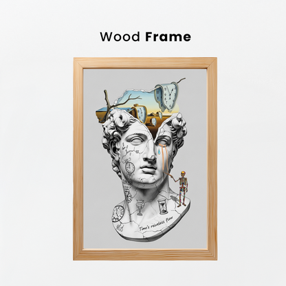 Zamanın Akışı: Dali Tablo Boyutlarında ve Yüksek Kaliteli Poster