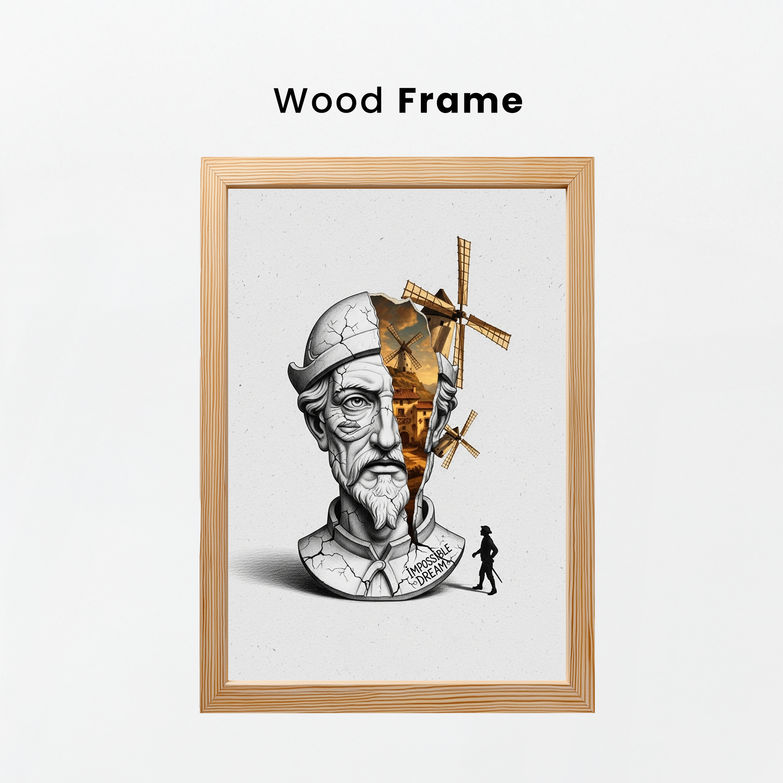 Impossible to Dream — Don Quixote Wall Art Print