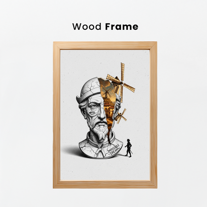 Impossible to Dream: Don Kişot Tablo Boyutlarında ve Yüksek Kaliteli Poster