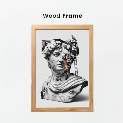 The Scream of War: Guernica Tablo Boyutlarında ve Yüksek Kaliteli Poster