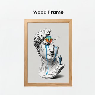 Dream Weaver V.2 — Surreal David Bust Wall Art Print