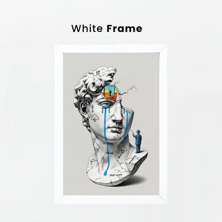 Dream Weaver V.2 — Surreal David Bust Wall Art Print