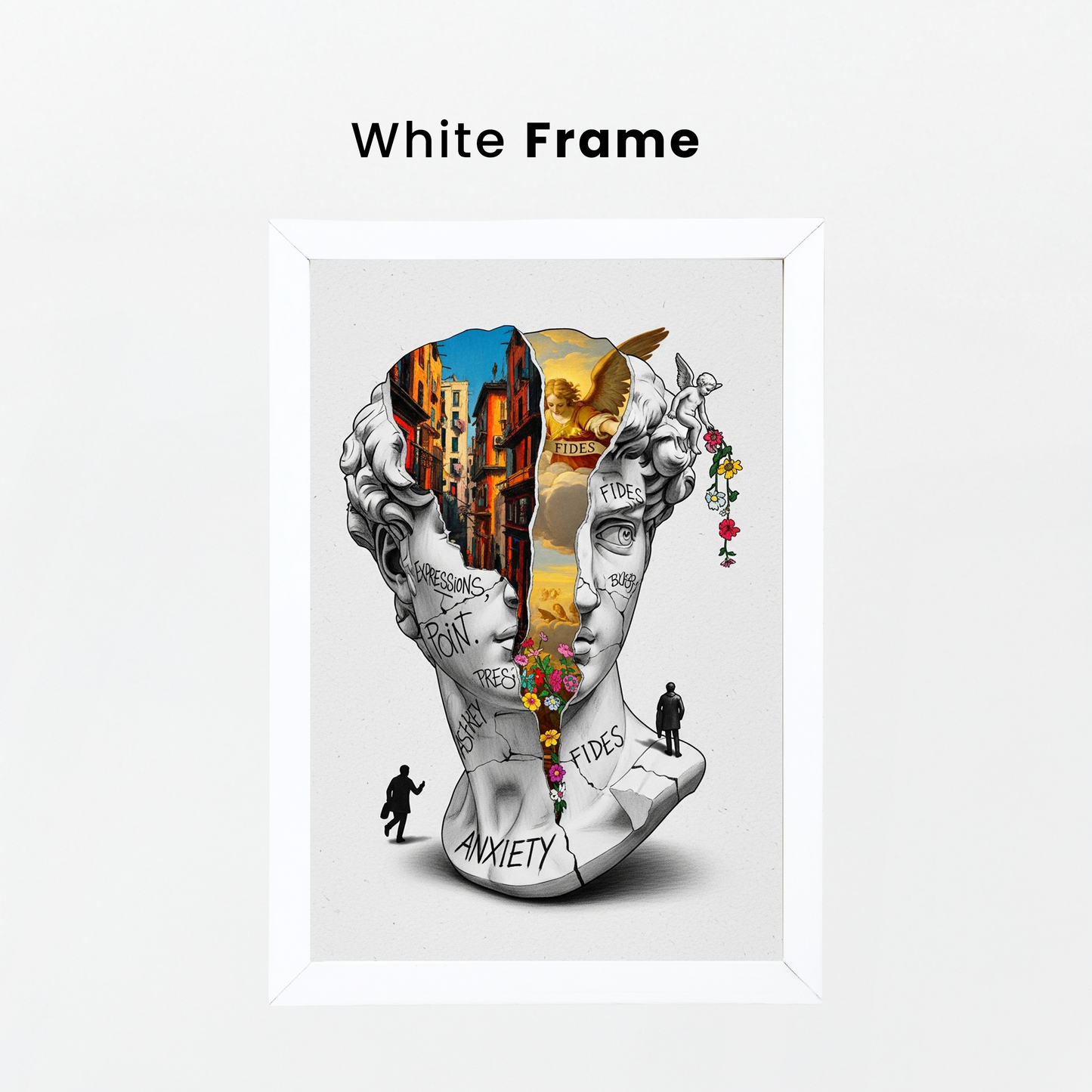 Anksiyete ve İnanç Tablo Boyutlarında ve Yüksek Kaliteli Poster