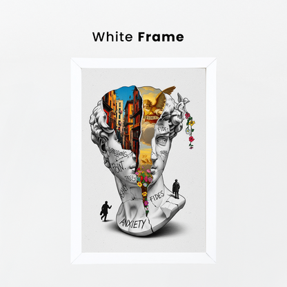 Anksiyete ve İnanç Tablo Boyutlarında ve Yüksek Kaliteli Poster