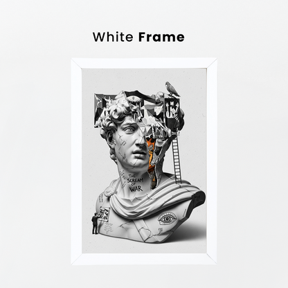 The Scream of War: Guernica Tablo Boyutlarında ve Yüksek Kaliteli Poster