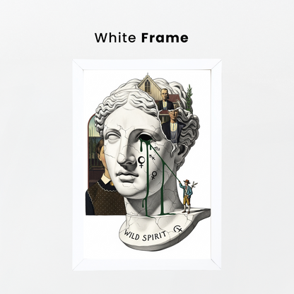 Wild Spirit: American Gothic Tablo Boyutlarında ve Yüksek Kaliteli Poster