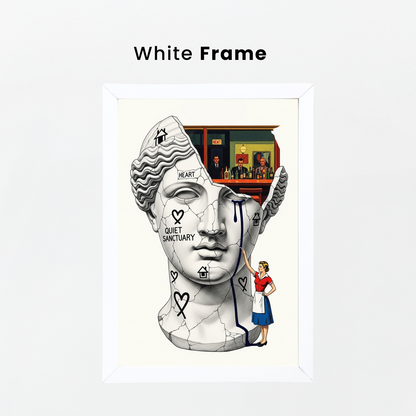 Quiet Sanctuary: Hopper Tablo Boyutlarında ve Yüksek Kaliteli Poster