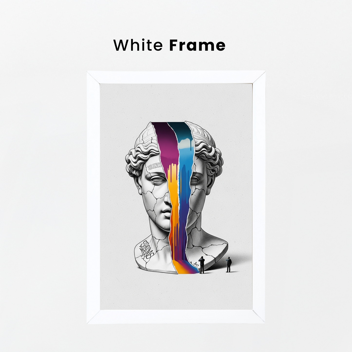 Silence - Sürrealist Tablo Boyutlarında ve Yüksek Kaliteli Poster