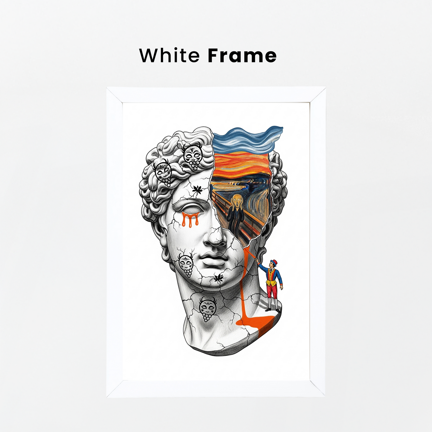 The Scream: David Tablo Boyutlarında ve Yüksek Kaliteli Poster