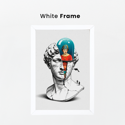 Akvaryum - Sürrealist Tablo Boyutlarında ve Yüksek Kaliteli Poster