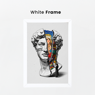 Fate Tarot — Surreal David Bust Wall Art Print