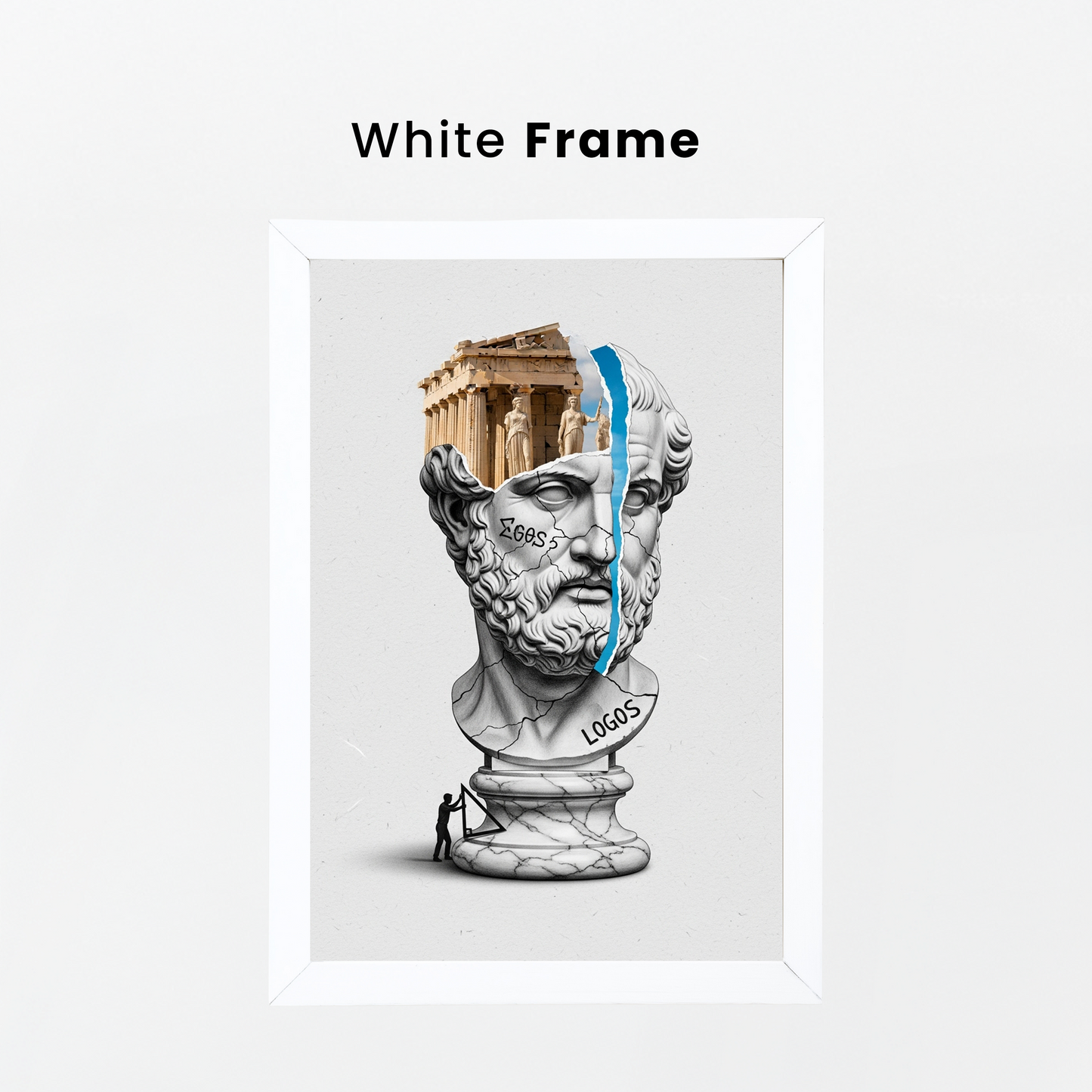 Logos: Parthenon Tablo Boyutlarında ve Yüksek Kaliteli Poster