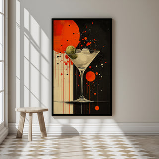 City Nights Wall Art Print — Neon Urban Skyline Poster