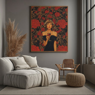 Cocktail Party Wall Art Print — Mid-Century Hosting Poster