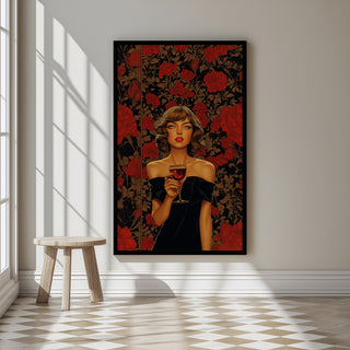 Cocktail Party Wall Art Print — Mid-Century Hosting Poster