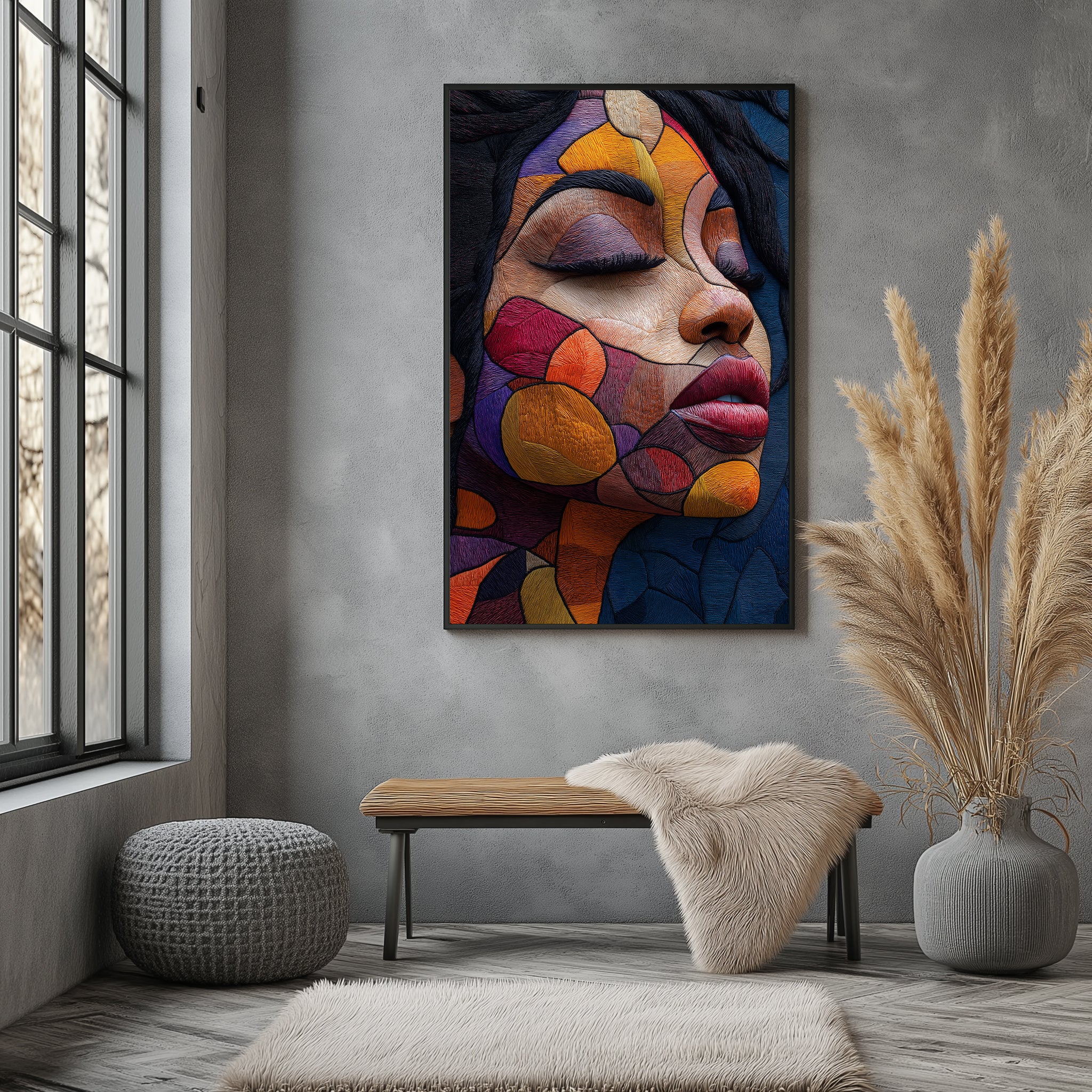 Inner Beauty Wall Art Print — Soft Self-Love Quote Poster