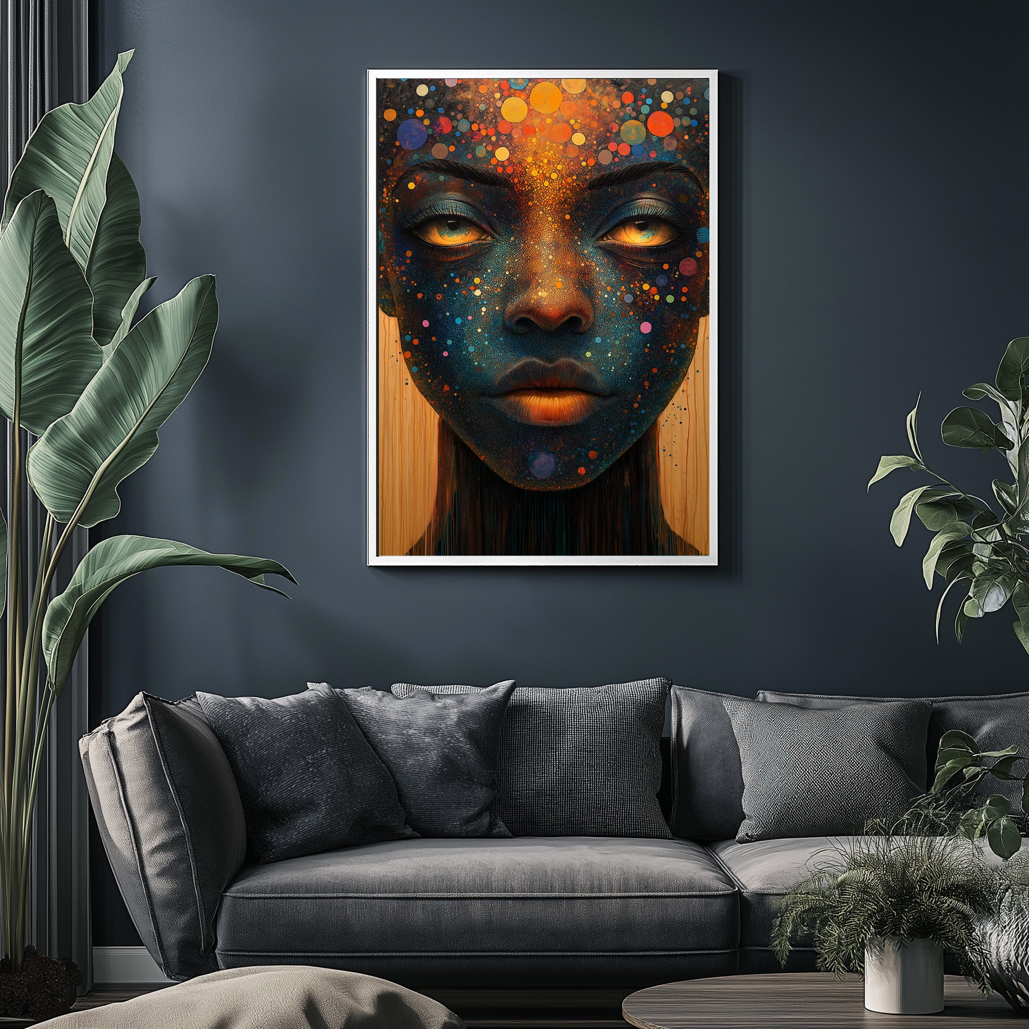Nebula Wall Art Print — Cosmic Galaxy Poster