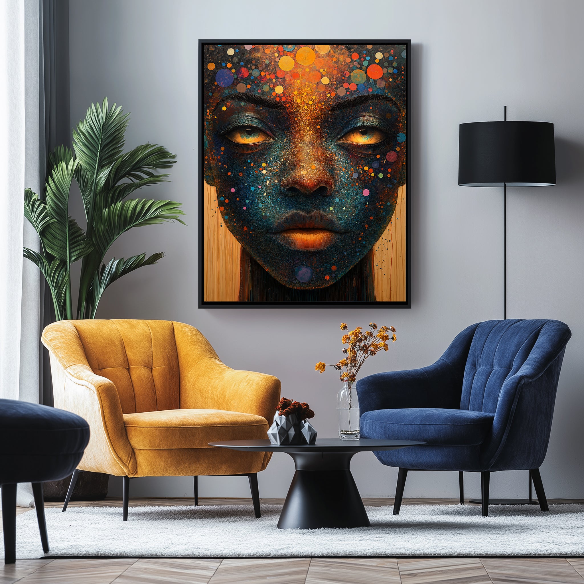 Nebula Wall Art Print — Cosmic Galaxy Poster