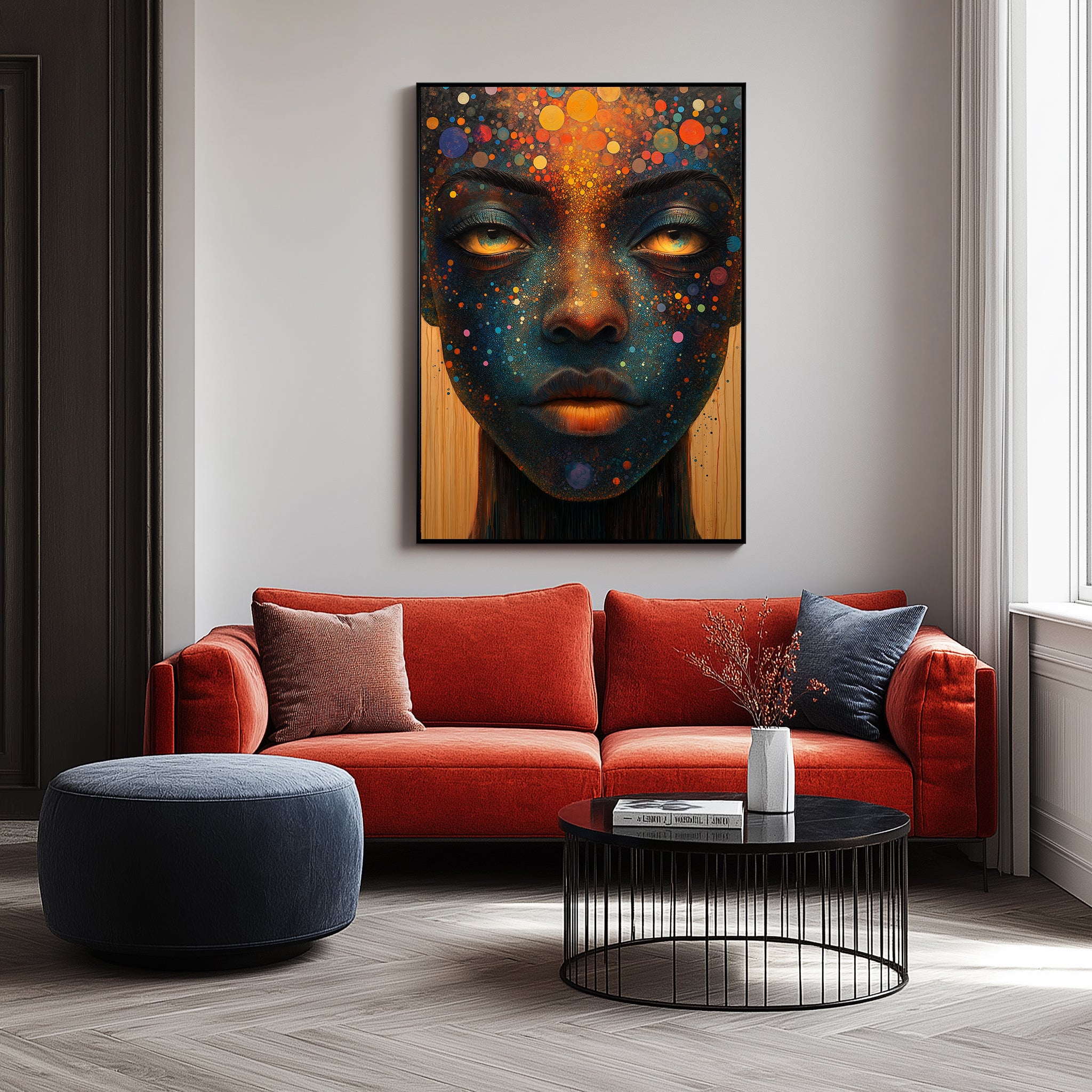 Nebula Wall Art Print — Cosmic Galaxy Poster