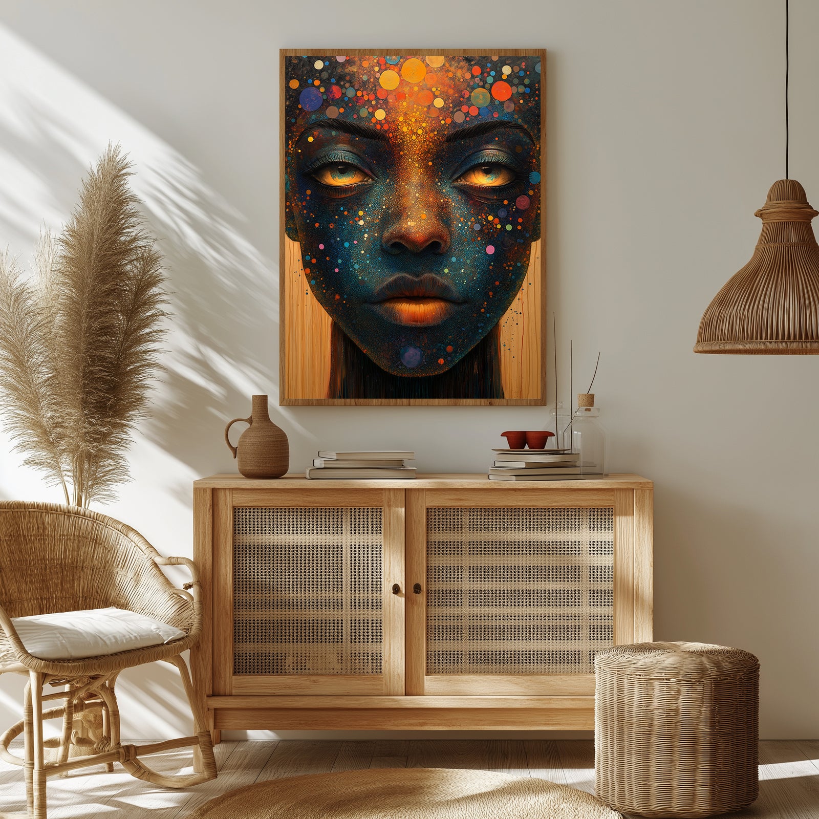 Nebula Wall Art Print — Cosmic Galaxy Poster