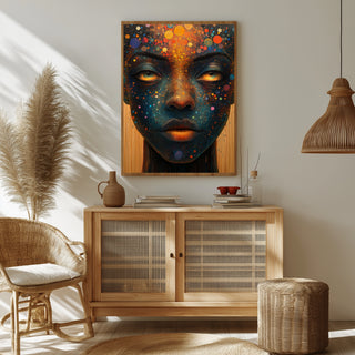 Nebula Wall Art Print — Cosmic Galaxy Poster