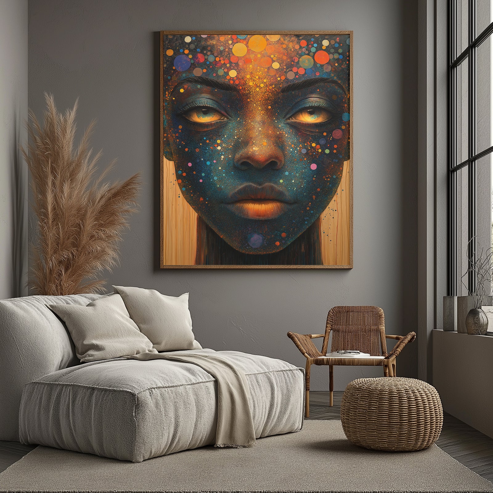Nebula Wall Art Print — Cosmic Galaxy Poster