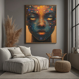 Nebula Wall Art Print — Cosmic Galaxy Poster