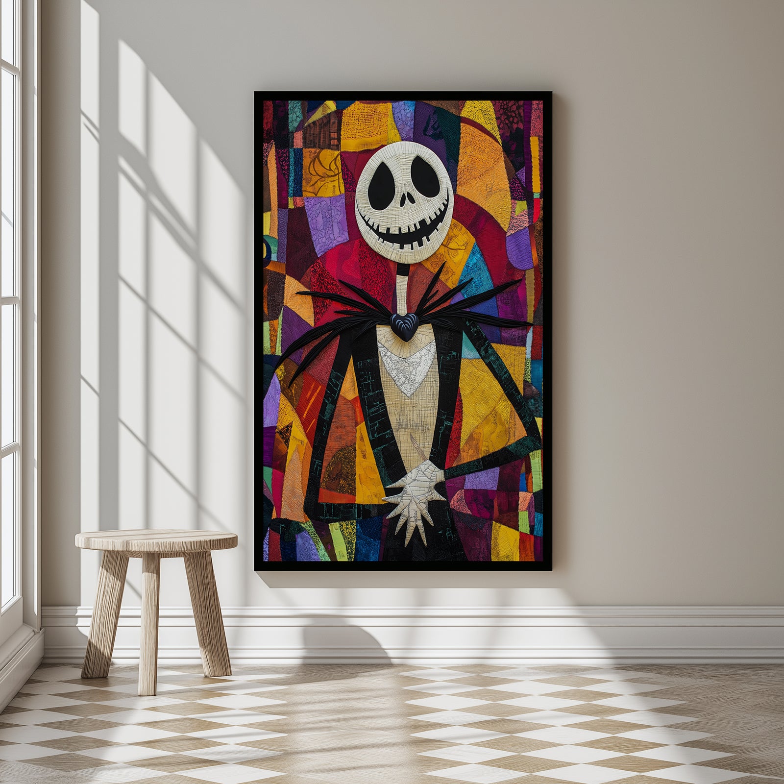 Jack Skellington Wall Art Print — Nightmare Before Christmas Tribute Poster