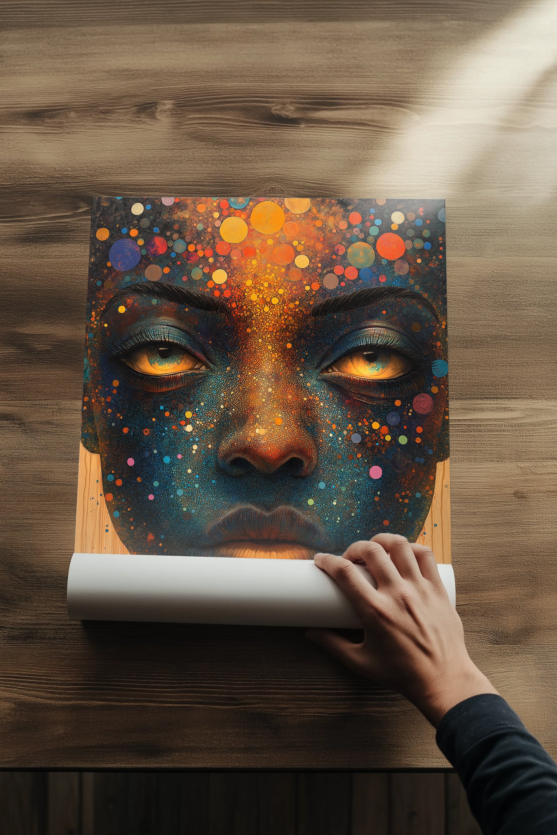 Nebula Wall Art Print — Cosmic Galaxy Poster