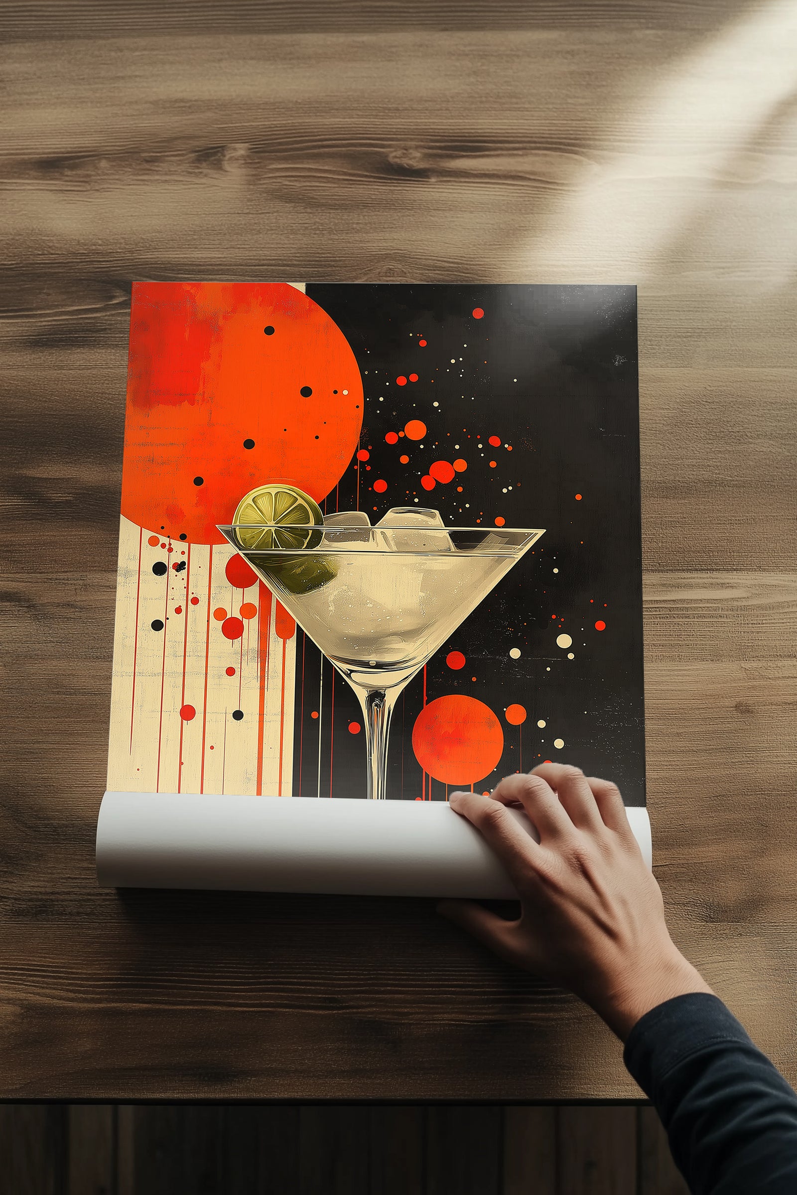 City Nights Wall Art Print — Neon Urban Skyline Poster