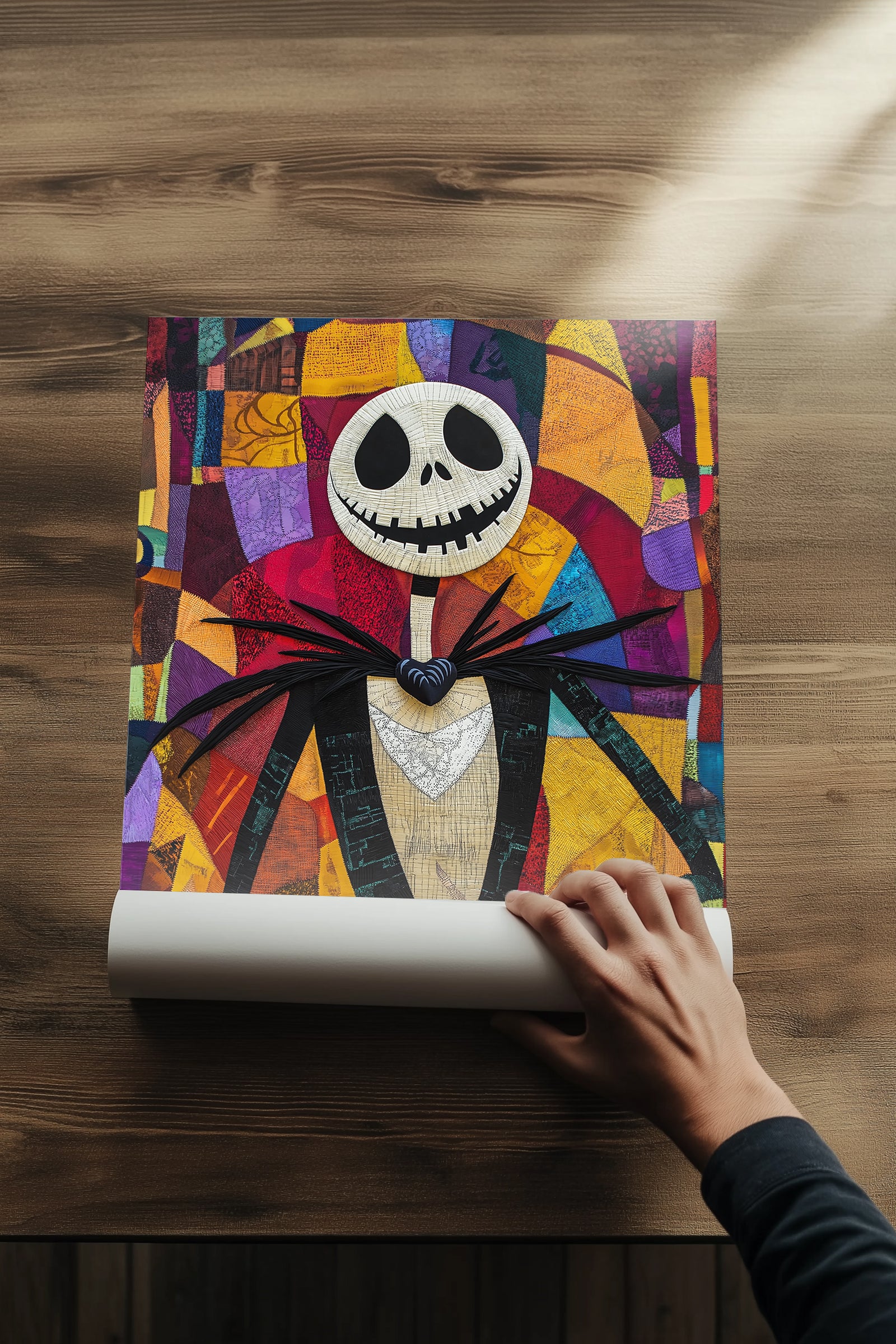 Jack Skellington Wall Art Print — Nightmare Before Christmas Tribute Poster