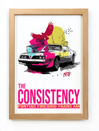 The Consistency Trans Am Wall Art Print — 1978 Pontiac Firebird Poster