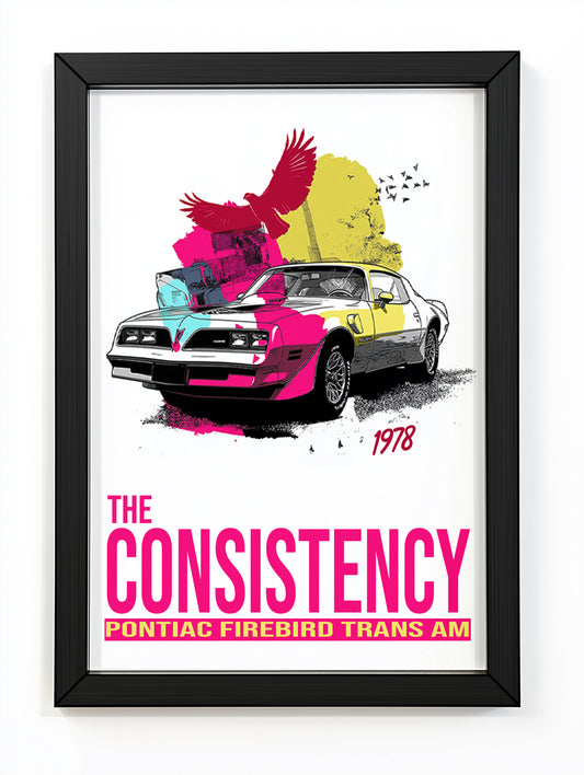 The Consistency - Trans Am - Tablo Boyutlarında ve Yüksek Kaliteli Poster