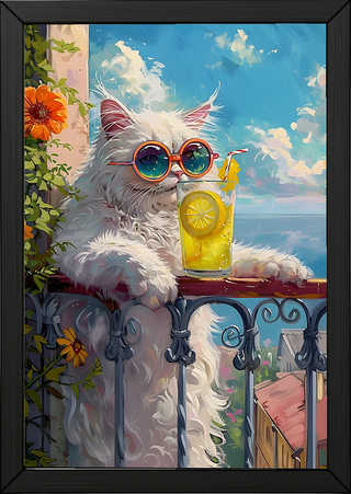 Cute Paws Wall Art Print — Pet Lover Poster