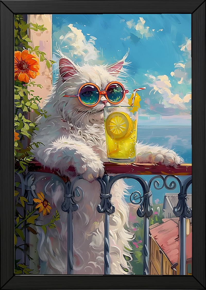 Cute Paws Wall Art Print — Pet Lover Poster