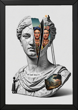 My Own Reality — Frida Kahlo Inspired Wall Art Print