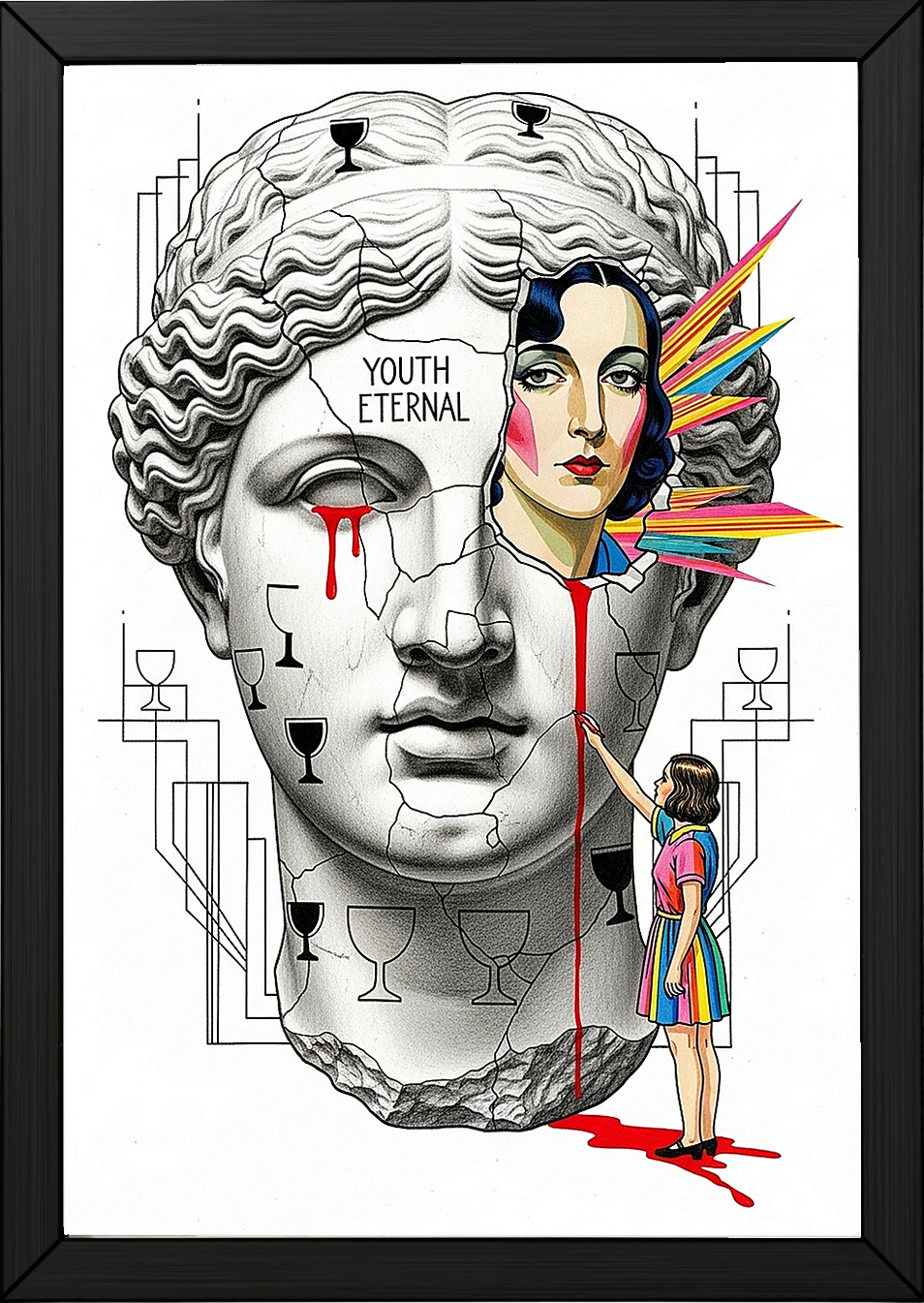Youth Eternal Venus — Surreal Wall Art Print