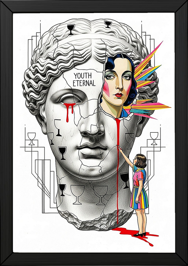 Youth Eternal Venus — Surreal Wall Art Print