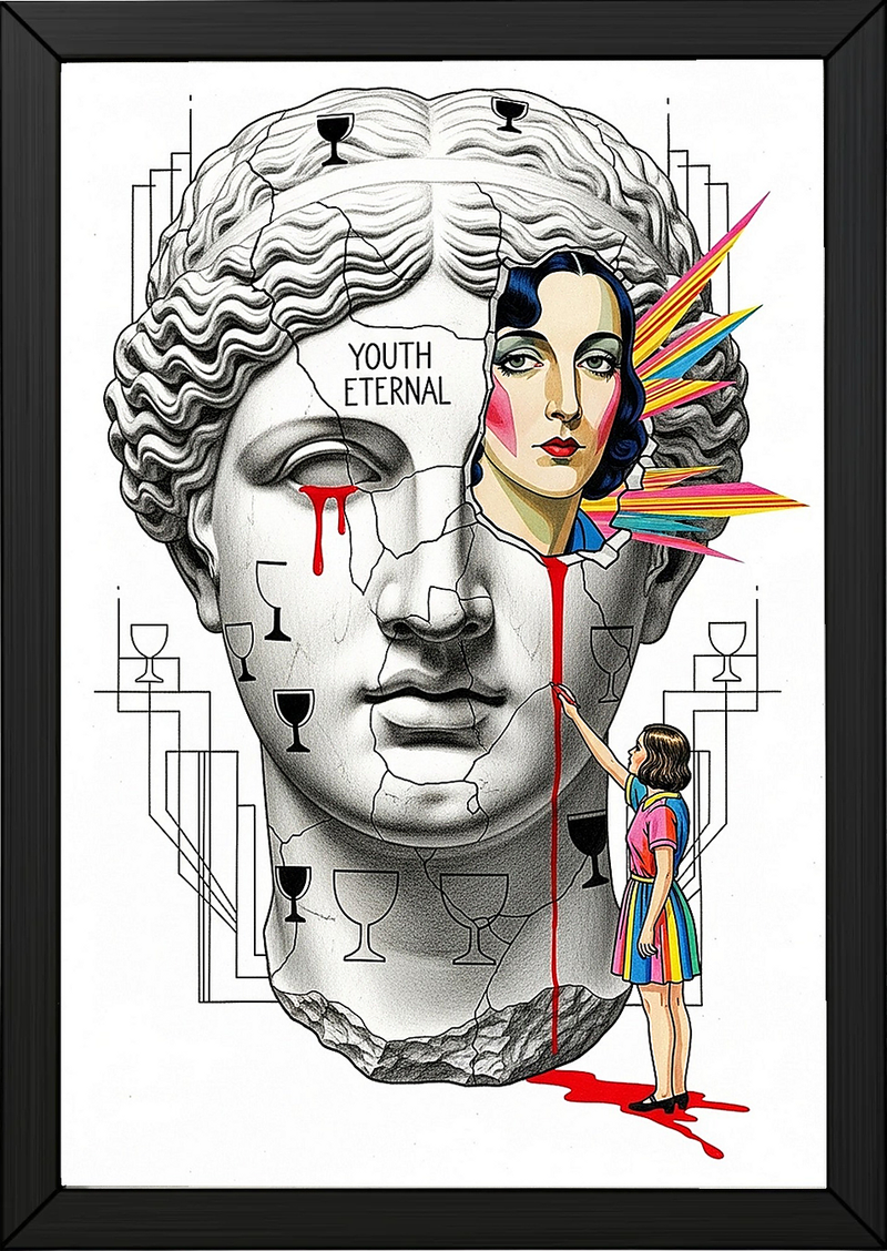 Youth Eternal Venus — Surreal Wall Art Print