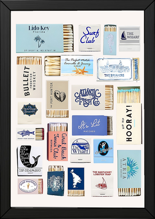 Ephemera Wall Art Print — Vintage Collage Aesthetic Poster