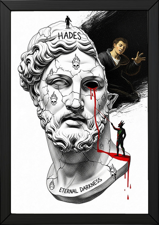 Eternal Darkness — Hades Mythology Wall Art Print