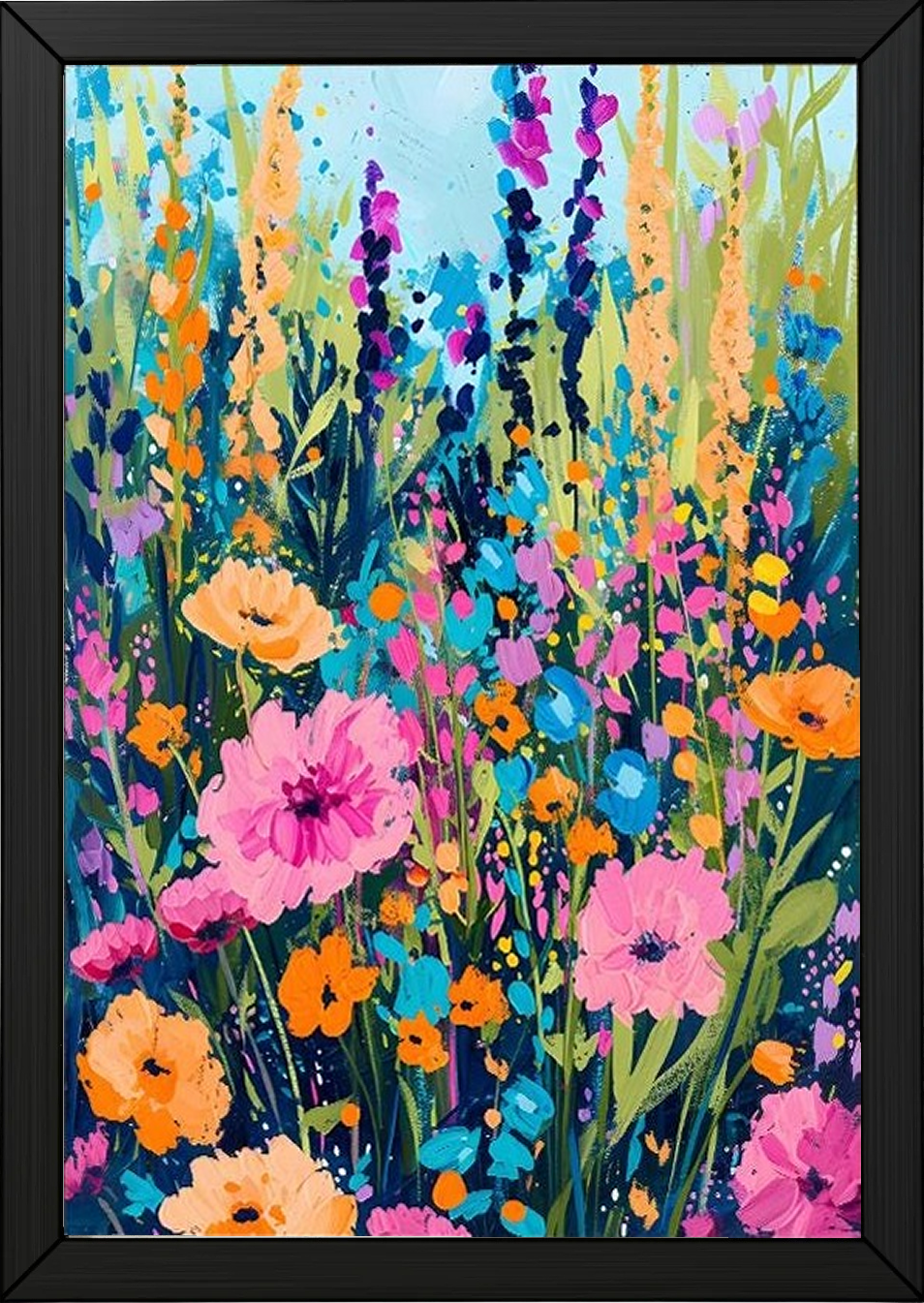 Painterly Garden — Expressive Botanical Florals