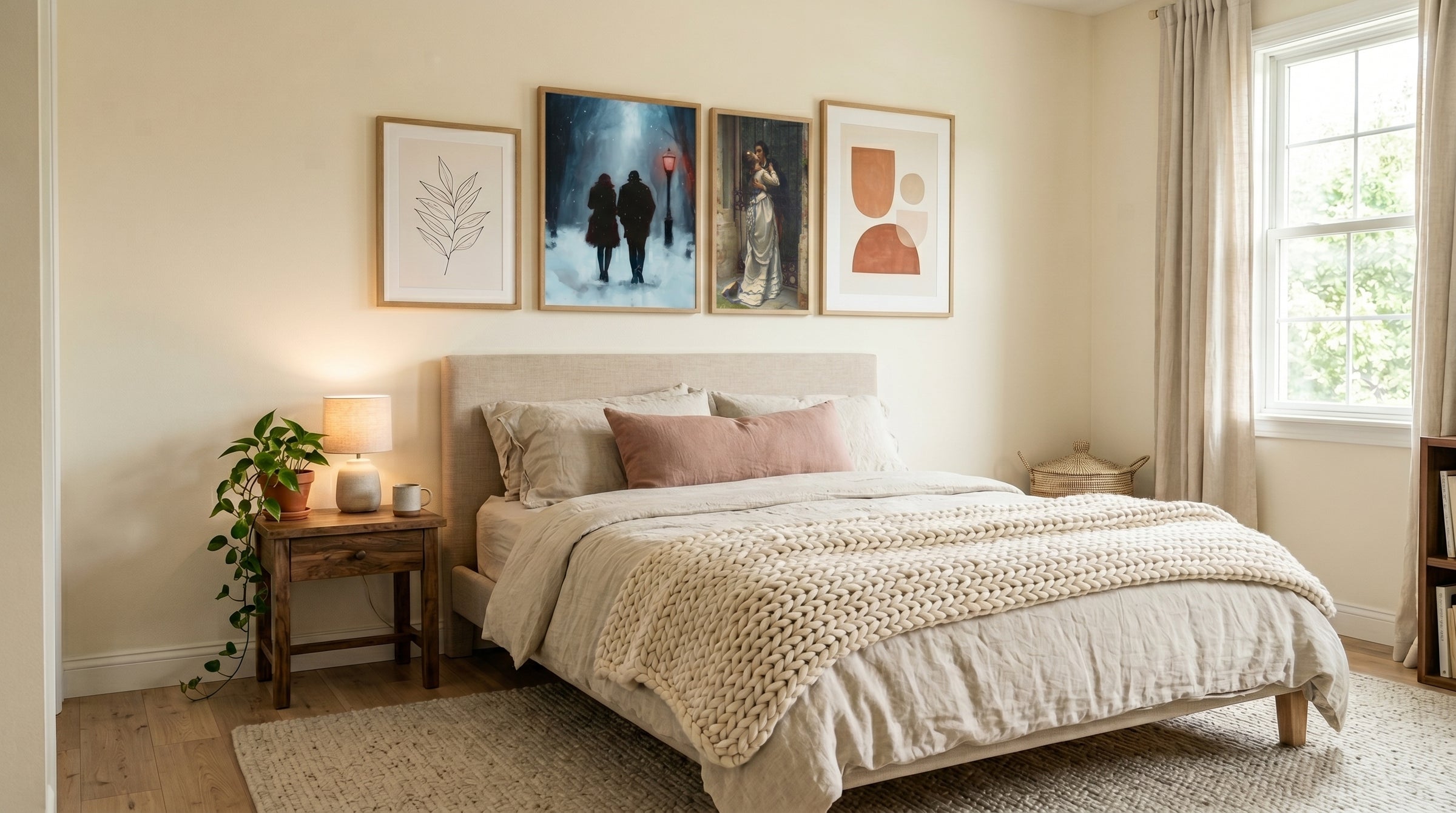 Art that turns walls into stories.